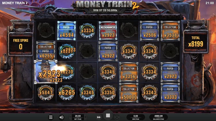 เกมสล็อตรถไฟ Money Train1